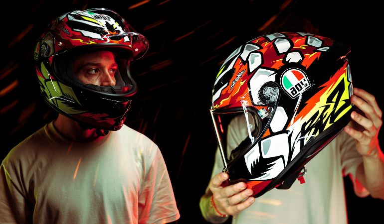 AGV K6 Sの新作グラフィック2種を紹介｜BEZZECCHI 2024・TIMEWARP